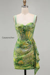 floral-apricot-corset-ruched-tight-short-homecoming-dress-with-beading
