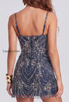 beaded-thick-straps-sparkly-navy-short-cocktail-dress