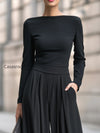 elegant-boat-neck-wide-leg-pleated-tailored-jumpsuit
