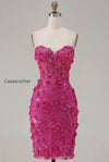 sparkly-fuchsia-corset-floral-tight-short-sweetheart-homecoming-dress-with-beading