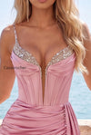 sparkly-gold-satin-fringed-beaded-tight-short-corset-homecoming-dress