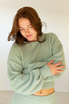 Terry Cloth Sweater