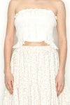Ditsy Floral Midi Skirt