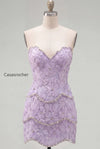 sparkly-pink-floral-tight-short-strapless-homecoming-dress-with-pearls