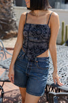 Bandana Tie Back Cami Top