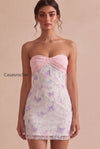 sparkly-pink-and-white-floral-tight-short-strapless-beaded-graduation-dress