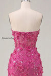 sparkly-fuchsia-corset-floral-tight-short-sweetheart-homecoming-dress-with-beading