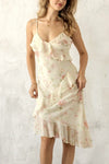 Floral Asymmetrical Midi Dress