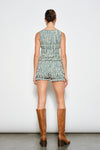 Smocked Gingham Top